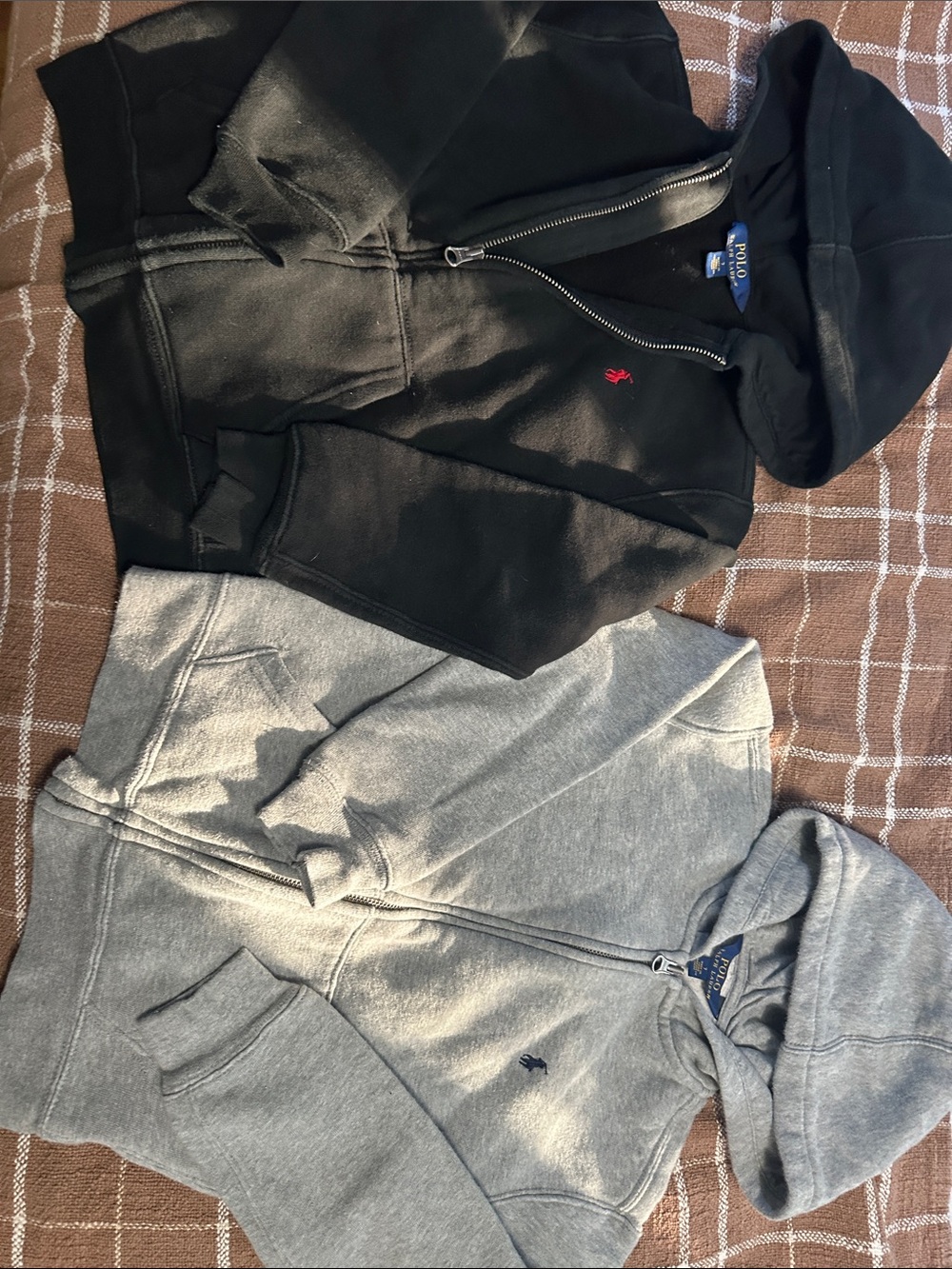 Polo by Ralph Lauren Kids Zip Hoodies - Black & Gray Pack